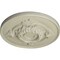 Ekena Millwork Monique Ceiling Medallion (Fits Canopies up to 3 3/4"), Hand-Painted Clear Yellow, 13 3/4"OD x 1"P CM13MOCYF - alternate 4